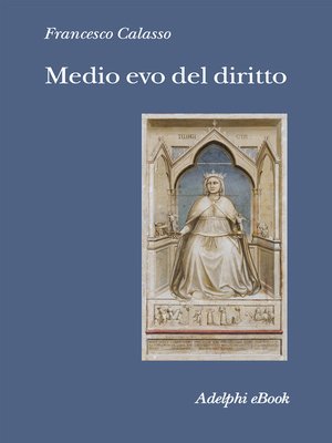 cover image of Medio evo del diritto